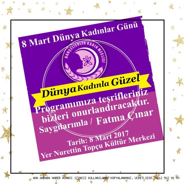 Bahçelievler Kadın Meclisi 8 Mart'ta tüm kadınların kendine güvenini kazandıracak