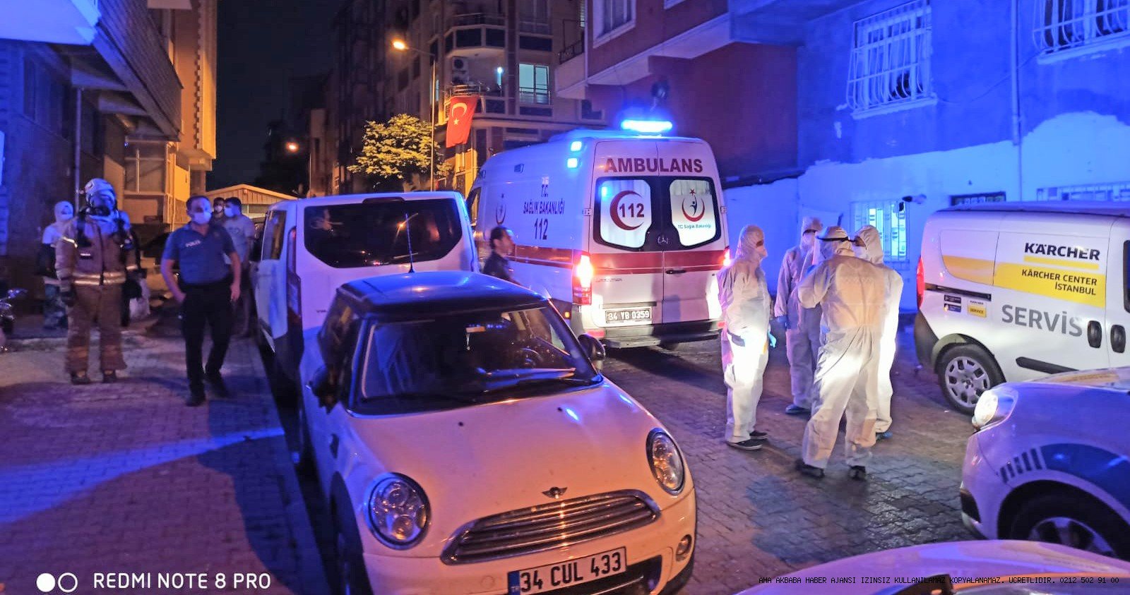 Bahçelievler'de böcek ilaçından zehirlenen çok sayıda vatandaş hastaneye kaldırıldı