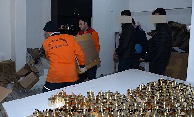 Bahçelievler'de sahte parfüm çetesi çökertildi