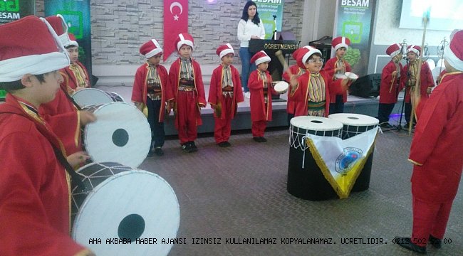 BESAM Bahar buluşmasında minik mehteran takımı gönülleri mest etti