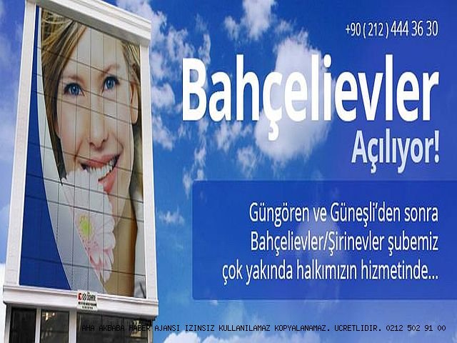 Dişhane Bahçelievler Açılıyor