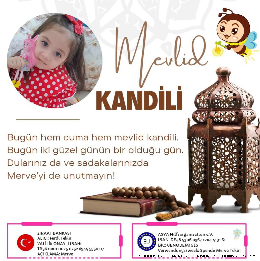 Merve'nin kandil mesajı
