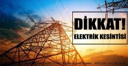 Bahçelievler’de Elektrik Kesintisi Olacak