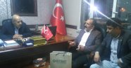 Bayburt Derneği Yeni Başkanı Ensar Kocabey, Mehmet Kaya'yı Ziyaret Etti