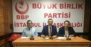 Büyük Birlik Partisi İstanbul İl Başkanlığı 'Millete Karşı Sorumluluğumuz Var'