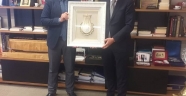 Oktay  SARAL Mustafa DEMİRER'İ makamında ağırladı.